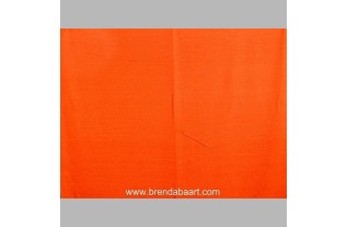 Fabric color orange, coarsely woven
