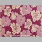 Retro stof design paarse bloemen