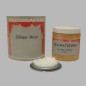 Silken wax (400ml) en krijtverf Goethe Yellow(250ml)
