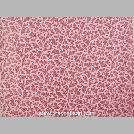 Retro Terry cloth fabrics design Rose pattern with white