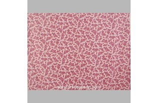 Retro Terry cloth fabrics design Rose pattern with white