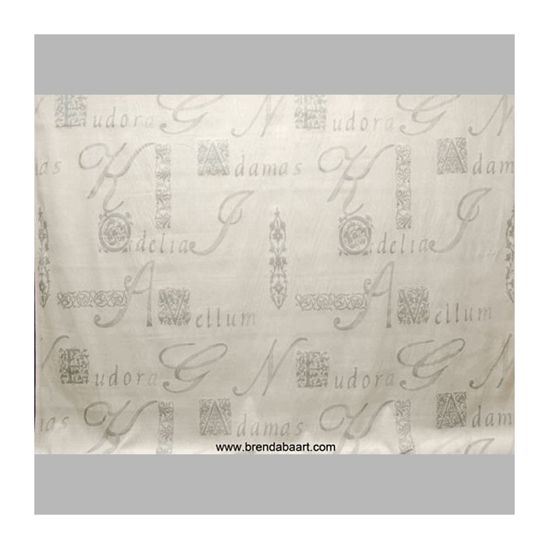 Curtain fabric Cambric with silver print Curtain fabric Cambric with silver print