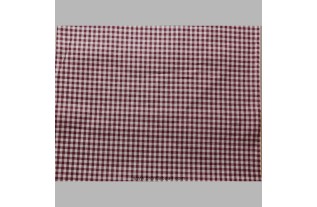 tissu de coton design de diamant violet