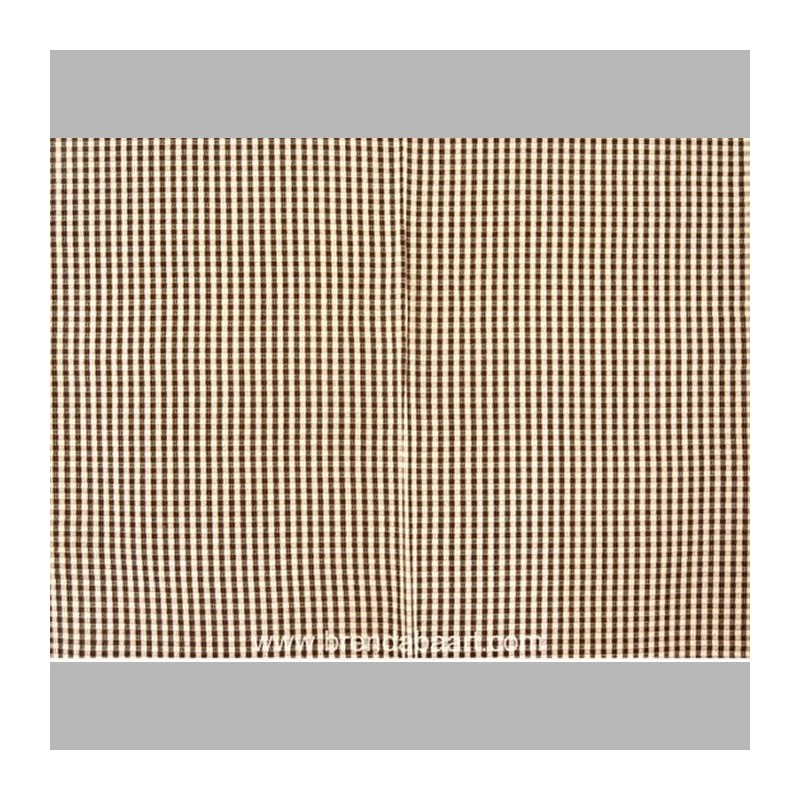 stof design ruitjes zwart