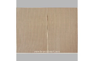 stof design ruitjes zwart