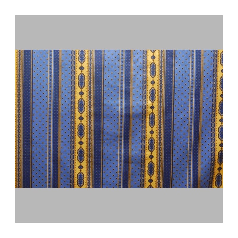 Katoenstof design provence blauw