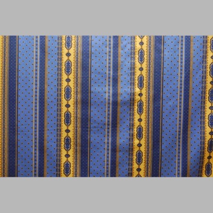 Cotton fabric design Provence blue