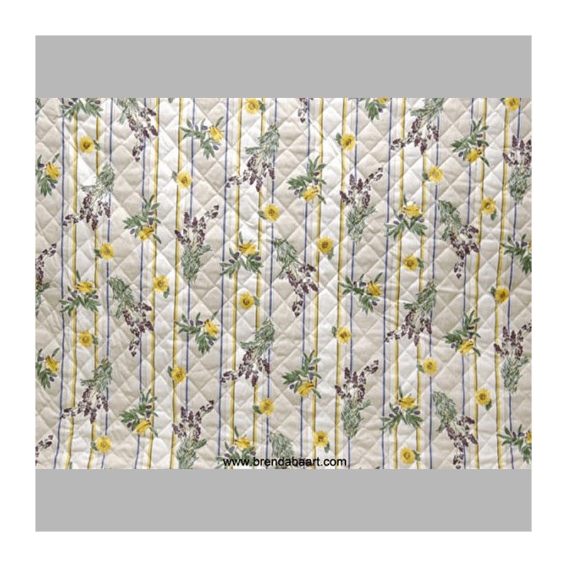 gewatteerde stof design Bretagne beige
