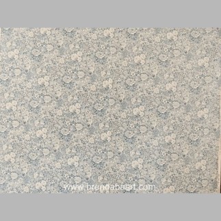 cotton fabric tiny flowers blue