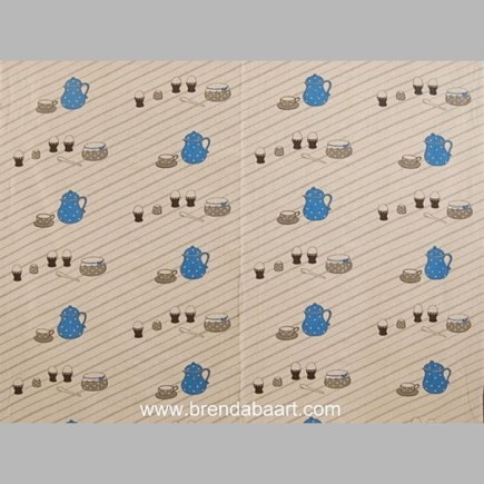 Petit déjeuner tissu de coton