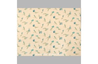 terry with blue tulips