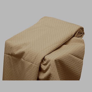 Coupon fabric Jacquard windows with balls beige