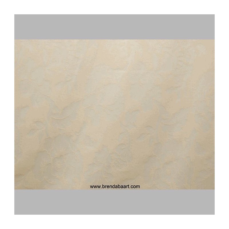 damast geweven kleur creme