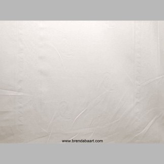 ecru fabric with Kashmir