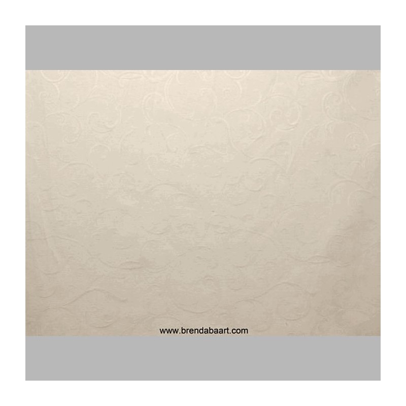 fabric jacguard with curls-color cream fabric jacguard with curls-color cream