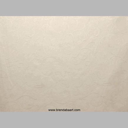 fabric jacguard with curls-color cream