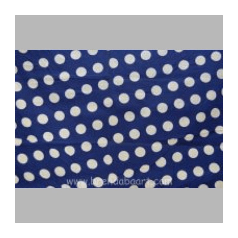 Coupon blue with white dots
