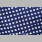 Coupon blue with white dots