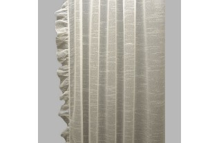 bonne femme boucle blanche avec joncs largeur 125 cm