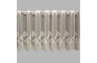 valletje van Jacquard met blaadjes hoogte 55 cm