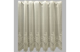 voilage Jacquard avec motif floral 43 - 90 cm hauteur