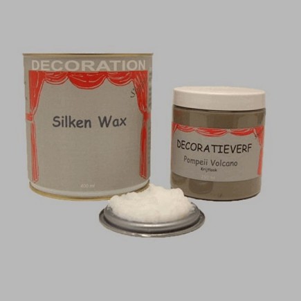 Silken wax (400ml) and chalk paint Pompeii Volcano(250ml)