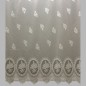 sheer fabric jacquard rose in frame sheer fabric jacquard rose in frame