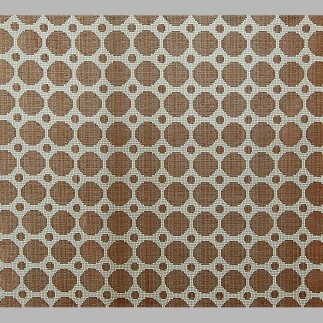 retro stof bruin coupon