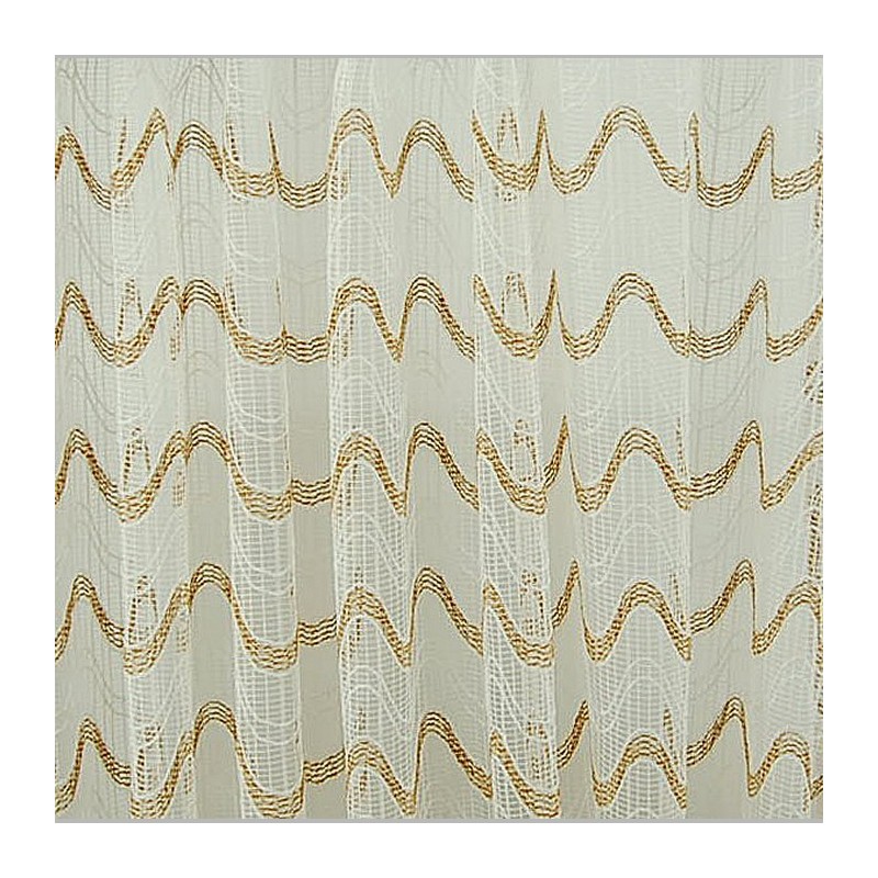 vitrage Retro bruin met loodveter vitrage Retro bruin met loodveter