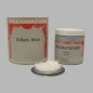 Silken wax (400ml) and chalk paint Silver(250ml)