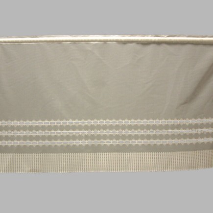 Vitrage with modern motif Brocante height 55 cm