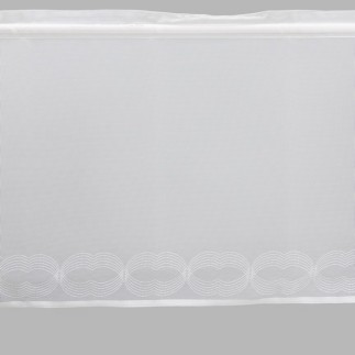 Brocante vitrage ecru height 42 cm