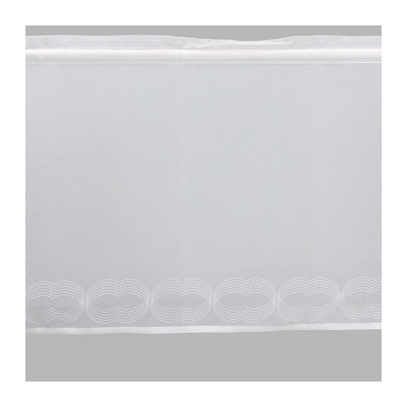 Brocante vitrage écru hauteur 42 cm Brocante vitrage écru hauteur 42 cm