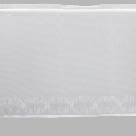 Brocante vitrage ecru height 42 cm