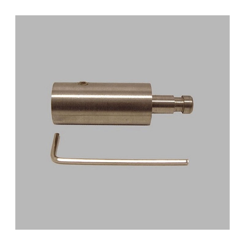 verlengstuk 40 mm voor muursteun 12 mm zilver 1 stuk