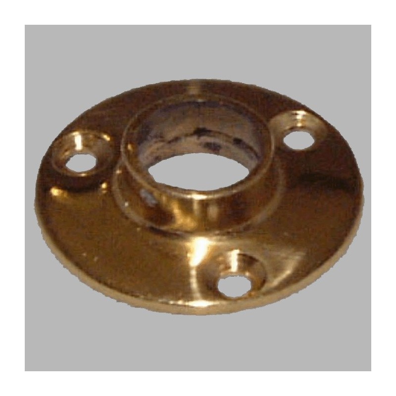 support muraux tringle à rideau 13 mm couleur D'or 2 pcs