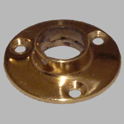 steunen in de dag gordijnroede 13 mm kleur goud 2 st