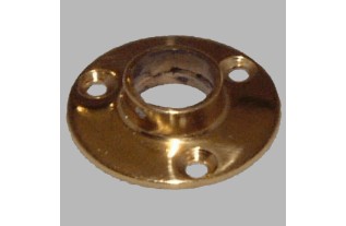 support muraux tringle à rideau 13 mm couleur D'or 2 pcs