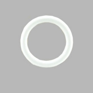 Plastic ring white 20 - 27 mm 10 pcs