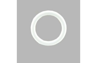 Plastic ringen wit 20 - 27 mm 10 stks