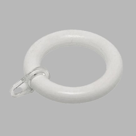 rings with eyelet curtainrod 13-19 mm 38 x 55 mm white 10 pieces