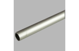 gordijn roede 13 mm kleur zilver in verschillende lengtes