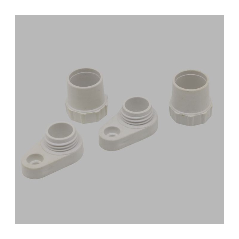 2 supports pour tige dans le jour 13 mm