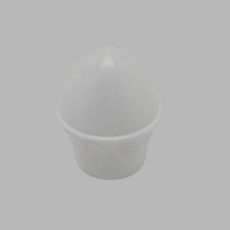 finial caferod for curtain rod 13 mm color white  2 pcs