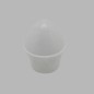finial caferod for curtain rod 13 mm color white  2 pcs
