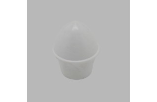 finial caferod for curtain rod 13 mm color white  2 pcs