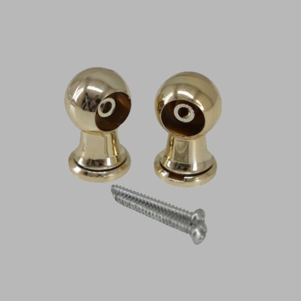 Kompion wall mount on the day color gold 13 mm