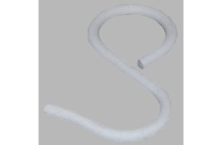 ringhaken gordijnroede 13-19 mm 20 x 30 mm kleur wit 6 stks