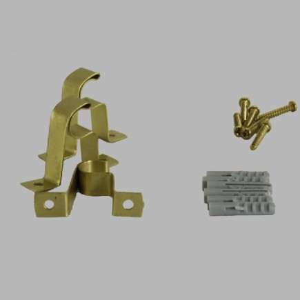 Brackets lay on 13 mm gold with mounting set 3 pieces