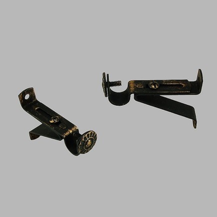 support mural extensible 6-8 cm or antique tringle 14 mm